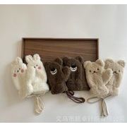 2025冬 韓国風   キャップ 新作ハット子供用    手袋   おしゃれ     2 ~ 6歳用 3色