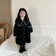 2023秋冬新品   韓国風子供服   キッズ服   長袖   トレンチコート   ファッション    女の子