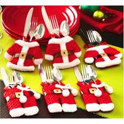 クリスマス   装飾用品   食器カバー   プレゼント     ナイフ   台所   食卓  小さい服  ズボン  小物入れ