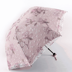 折りたたみ傘  折り畳み  晴雨兼用 レース 梅雨対応 日傘  UVカット 紫外線防止 3色