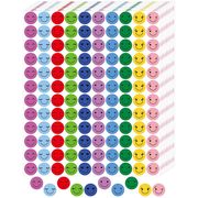 ご褒美シール　スマイル　ありがとうシール  手帳ステッカー　1点120シート　封印シール