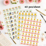 ありがとうシール　サンキューシール　1点42シート入り　ステッカー　粘着シール