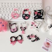 バッグチャーム　アクリル　手芸DIY INS風　キーホルダー　ファッション雑貨