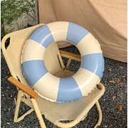 水泳用品   子供浮き輪   キッズ用   大人子供用   ストライプ  プール    防側転   浮き輪