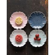 ブームが巻き起こる 茶菓子皿 中国式 蓮の花の形 菓子皿 精致 家庭用 果物皿 ドライフルーツ小皿