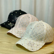 帽子・レディース ・アウター・日焼け止め・UVカット・透气・アヒルの舌帽・人気 ・4色