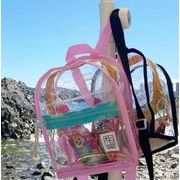 ハンドバック    韓国風   透明   収納バッグ   子供ビーチバッグ   ins   トートバッグ