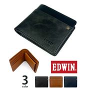 【全3色】 EDWIN エドウイン リベットデザイン スリム 二つ折り 財布 ウォレット