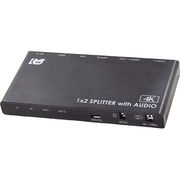 ラトックシステム 4K60Hz/ダウンスケール対応 外部音声出力付 HDMI分配器(1入力