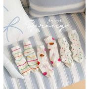 人気新品かわいい  三足入り 韓国風  子供靴下 靴下ソックス