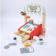 レジ台  スイーツハウス  子供玩具   木製  おもちゃ   玩具  知育玩具     ままごと玩具
