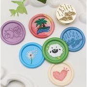 猫  ヘッド   スタンプの柄   スタンプヘッド  シーリングスタンプ     デコパーツ  印鑑