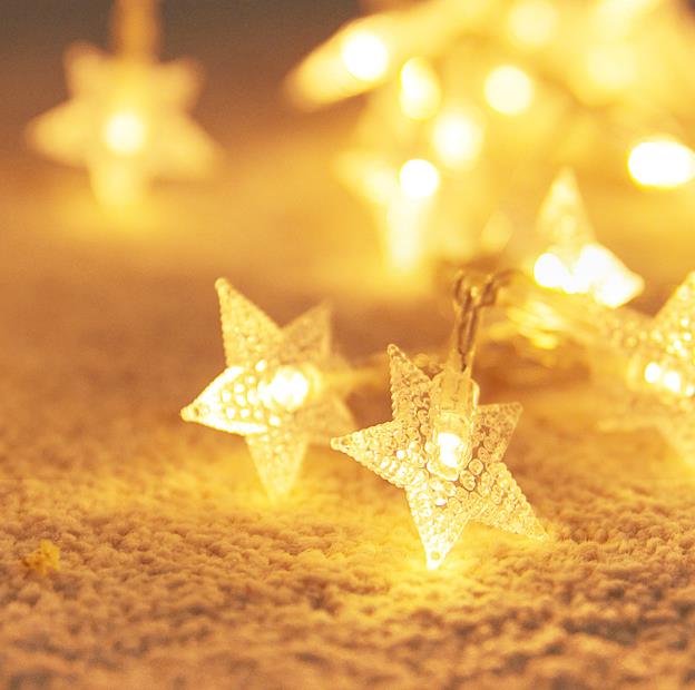 クリスマスツリー クリスマス雑貨 撮影道具 星 led照明器具