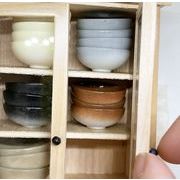 茶碗  ドールハウス用  ミニチュア   置物     装飾  小物  模型  インテリア用  5色