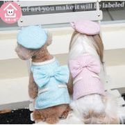 犬服  猫犬兼用 ペット用品  ワンピース ペット服ネコ雑貨 可愛い  2色