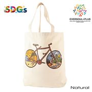 トートバッグ TREE エコバッグ SDGs 帆布 キャンバス 自転車 マザーズバッグ アウトドア サイクリング