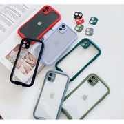 透明 アクリル アイフォン iPhone 12 スマホケース 耐衝撃 13Pro/14アイフォンケース 6色展開