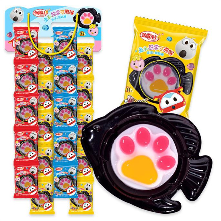 満足度99％ 跳糖 魚と熊手 プリン ゼリー 趣味 六一児童向けおやつ グミ 間食