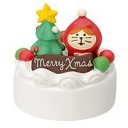 【予約販売】 concombre ねこずきんのクリスマスケーキ  ZXS-35015X
