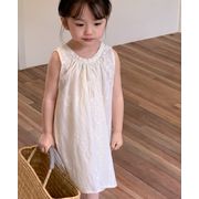 2023夏新作 韓国子供服 子供用のスカート ワンピース キッズ服  キャミソールワンピース  90-130CM