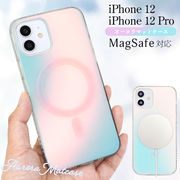 アイフォン スマホケース iphoneケース iPhone 12/12 Pro用MagSafe対応 オーロラマットケース