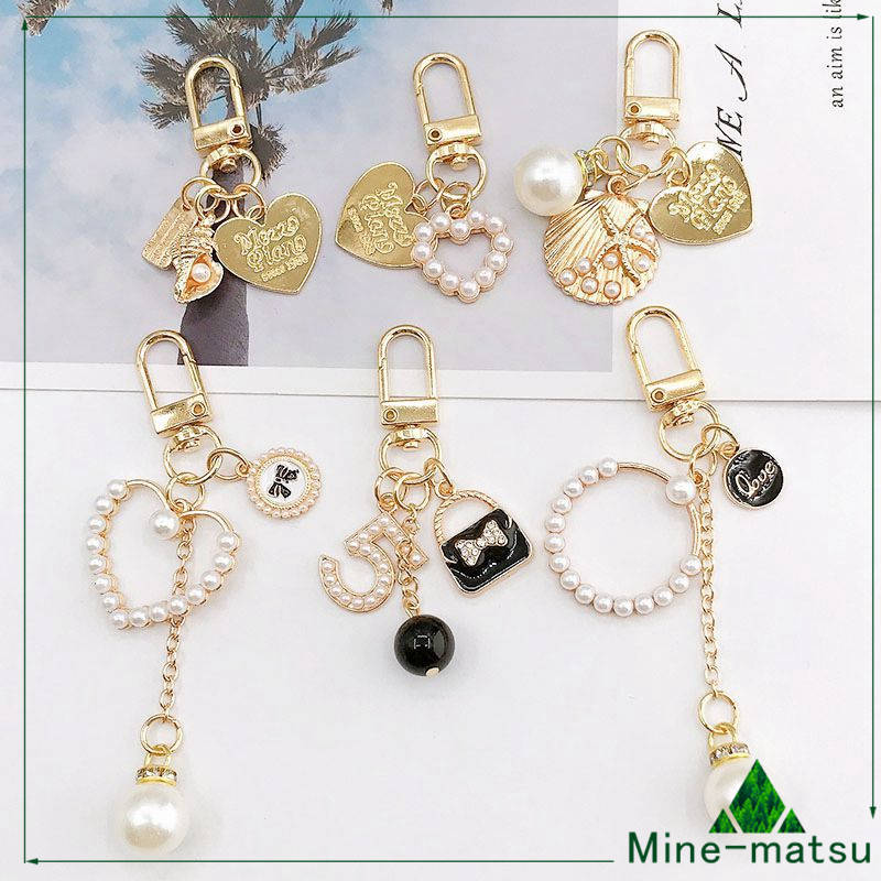 ฅ❤️ レジン　ねこ　パール　花　バックチャーム　チャーム　ヘアゴム　キーホルダー ฅ❤️ レジン ねこ パール 花 バックチャーム チャーム ヘアゴム