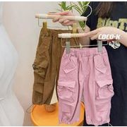 秋冬新作 韓国風  子供服   女の子   ロング ズボン  パンツ  カジュアル  2色