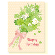オルゴールカード　バースデー　H06-GN-70　クローバー