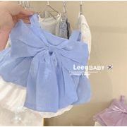 夏新作 韓国風子供服    ベビー服  トップス  チョッキ +ショートパンツ  セットアップ  2色