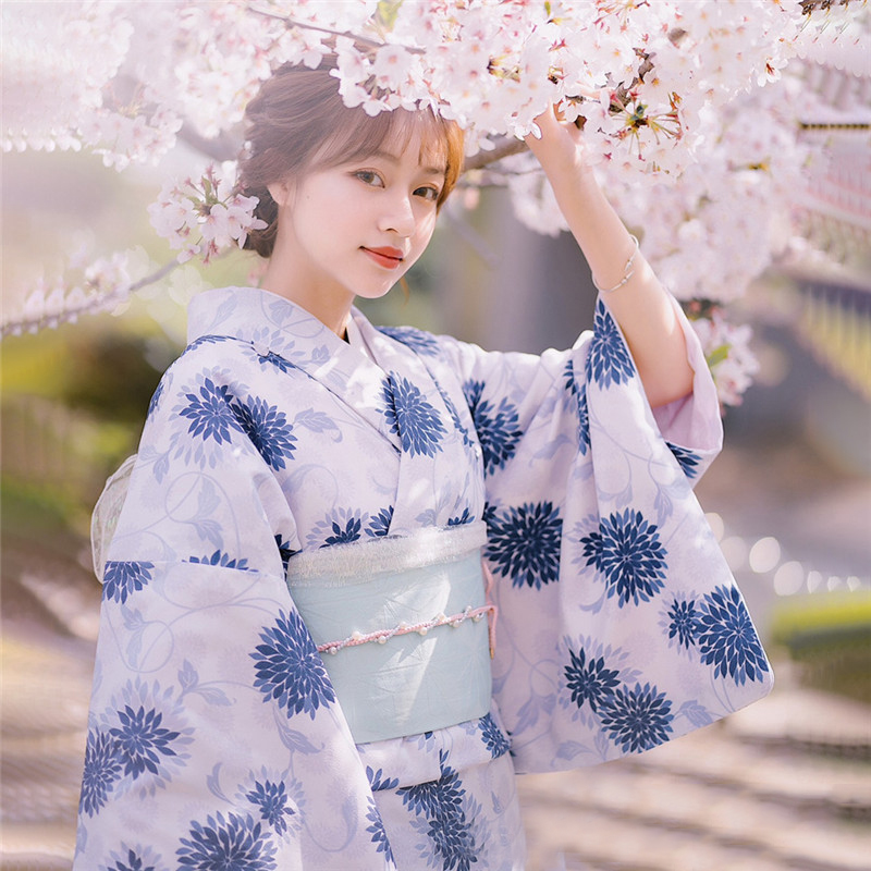 【2025年新作浴衣】 【菖蒲】 綿麻浴衣セット（浴衣＋帯） /フリーサイズ 2025 浴衣5点セット(ゆかた・帯・下駄・着付けマニュアル