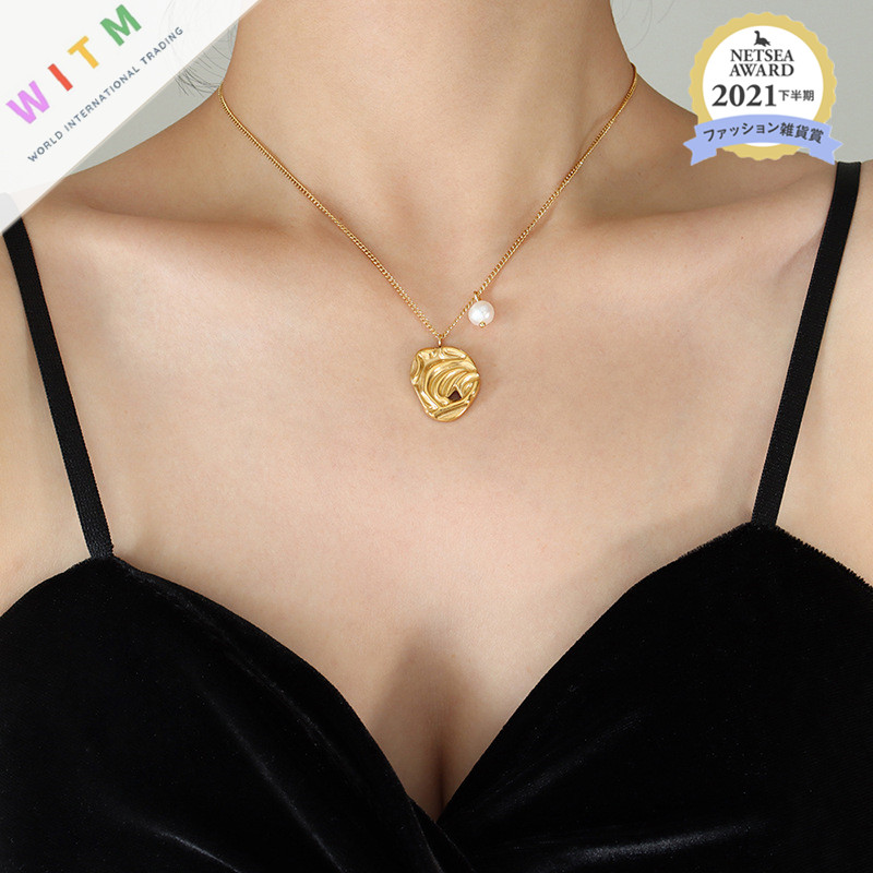 2023新作 真珠 ネックレス 首飾り 優しい 高級感 ファッション 韓国 レディー