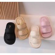 2023春夏人気 INS 韓国風子供服 供服 子供靴 シューズ スリッパ タグ26-36 4色