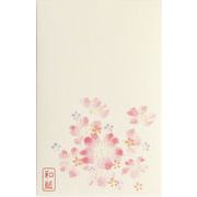 【ご紹介します！日本製！岐阜県美濃和紙ポチ袋『花さと』シリーズです！】花ものがたりポチ袋 桜