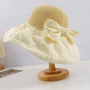 【2023夏新作】レディースファッション　夏　日よけ　つば広い　帽子　ハット　オシャレ　きれいめ
