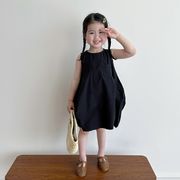 2023夏新作 韓国風子供服 ベビー服 キッズ 女の子 ノースリーブ ワンピース