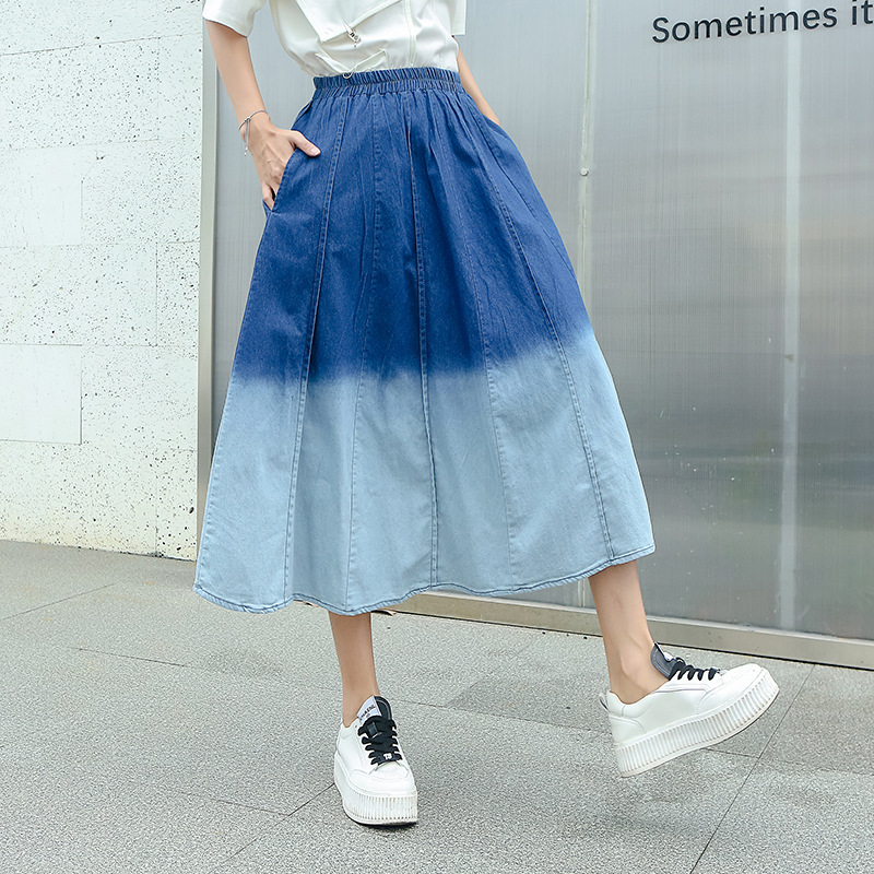 初回送料無料　夏の新作デザイン感半身スカート　デニムスカート　レーディスファション商品　スカート