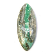 ≪スペシャルルース/即納≫天然石 バリサイト(Variscite) カボション 38.6x15.5x4.1mm