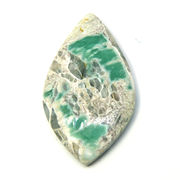 ≪スペシャルルース/即納≫天然石 バリサイト(Variscite) カボション 35.8x20x3.9mm