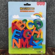 アルファベット おもちゃ マグネット abc 26文字 数字 算数 ピース 数字認知 色の