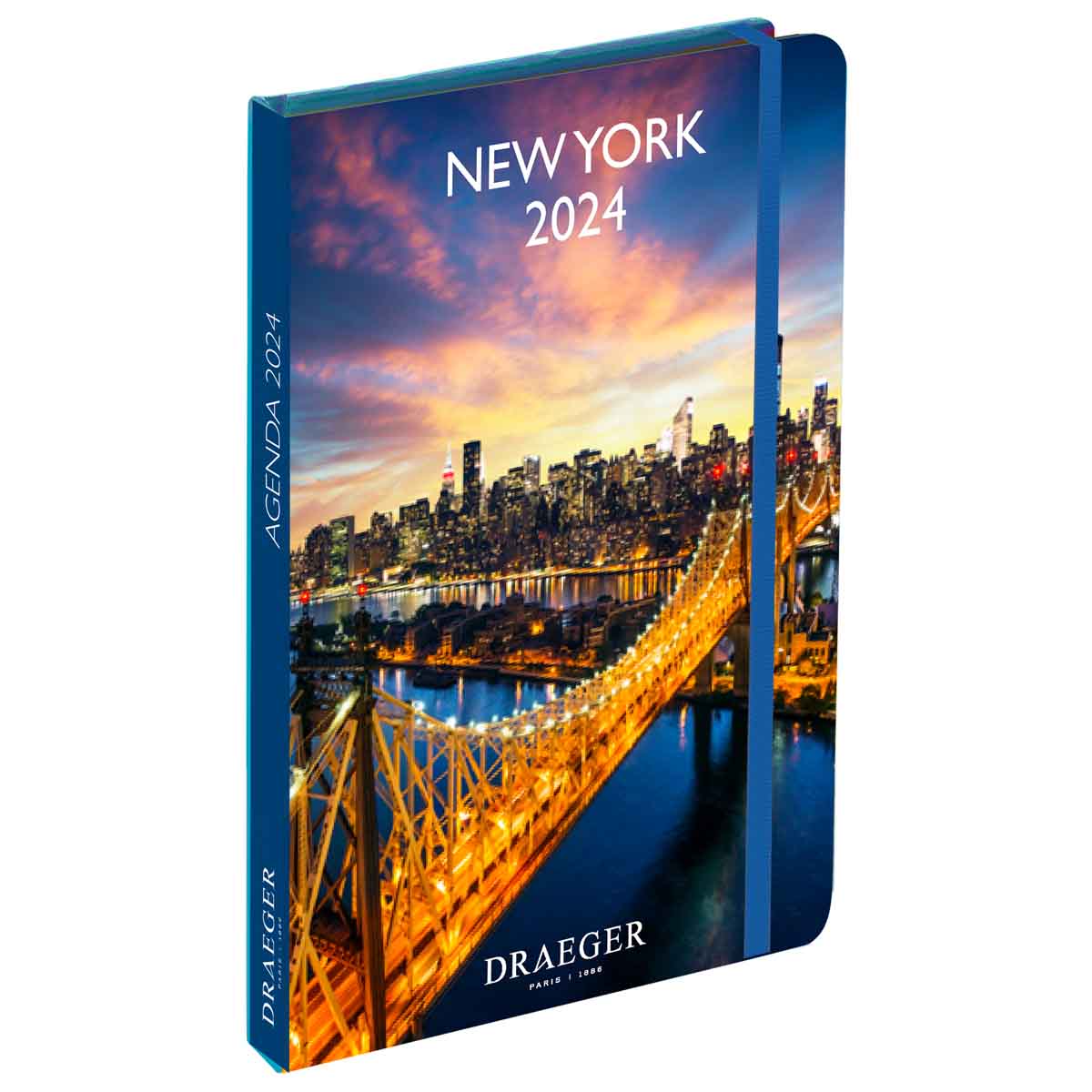 ドレジャー 2024年 ポケットアジェンダダイアリー スケジュール帳 NEW YORK ニューヨーク