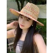 麦わら帽子　ハット　ファッション　レディース　春夏　デザイン
