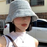 帽子　バケットハット　デニム　韓国ファッション　レディース　デザイン