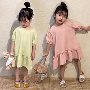 【2023夏】韓国風子供服 ベビー服 キッズ 女の子 半袖 ワンピース　