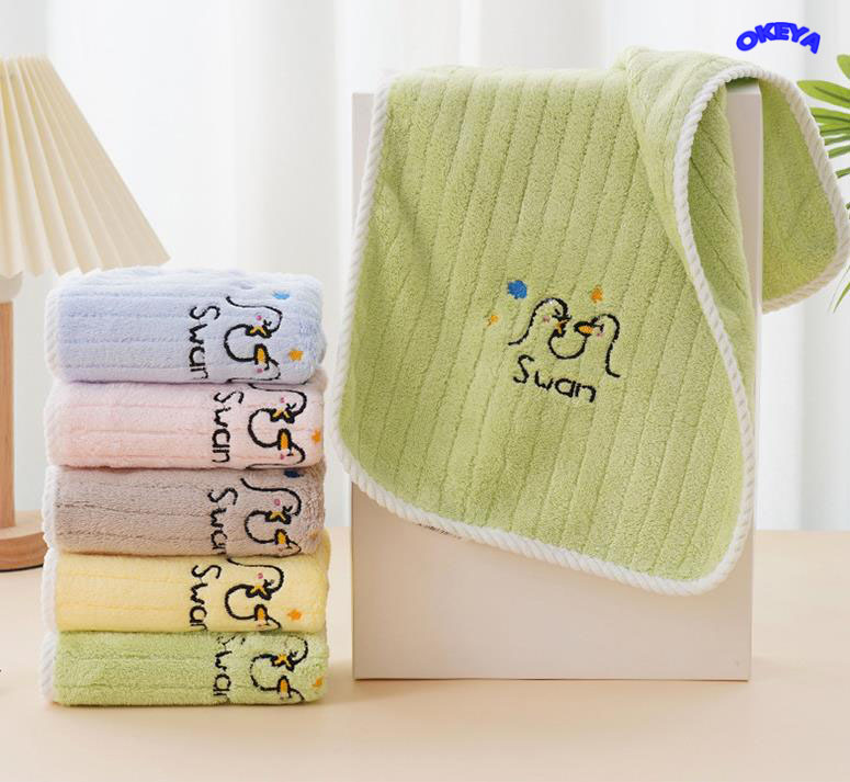 タオル　掃除用品　モップ　雑巾　手拭き　掃除クロス　万能クロス　可愛い　4色展開