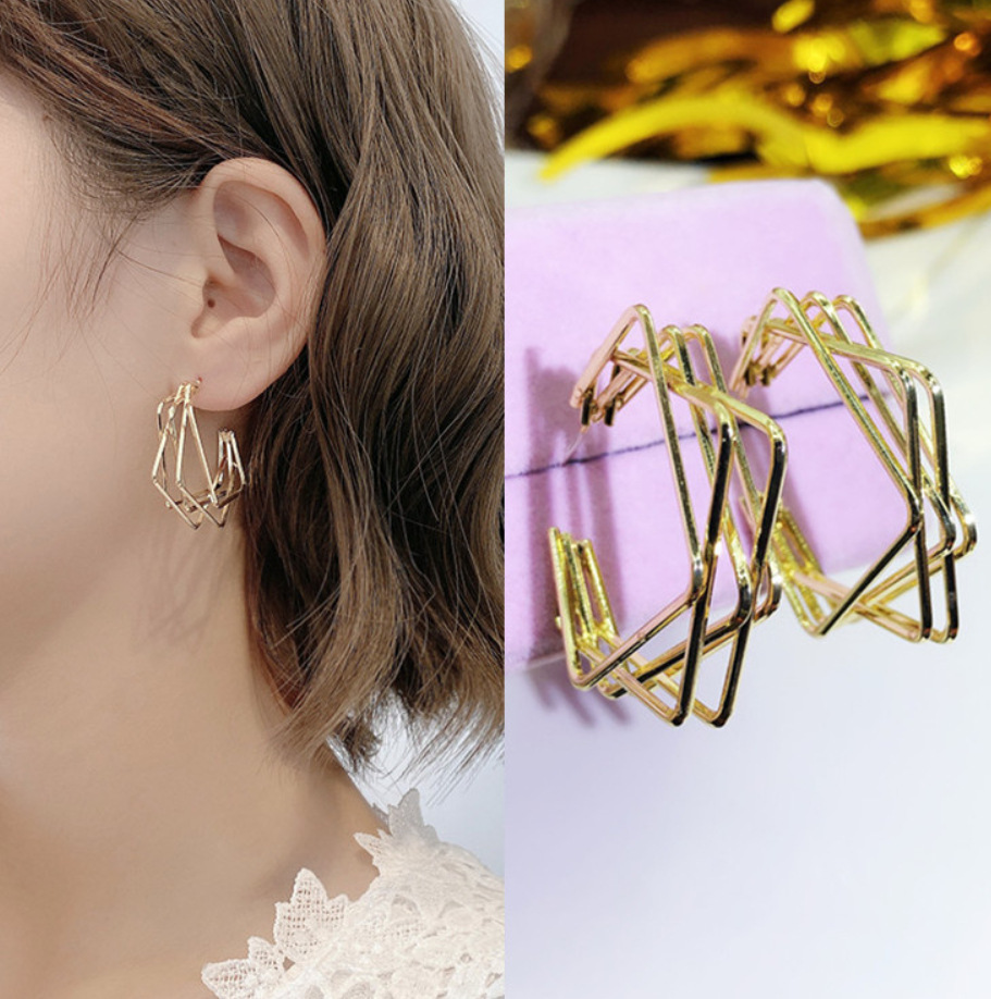 大人の耳元を印象的に飾る 耳飾り ピアス レディース INS風 アクセサリー おしゃれ 韓国ファッション