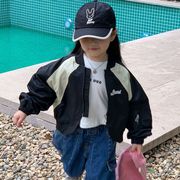 ★Girls★　子供ジャケット　ビンテージジャンパー　秋　80~140cm 　韓国キッズファッション
