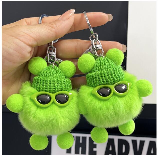 キーホルダー 可愛い バッグチャーム アクセサリー キーチェーン