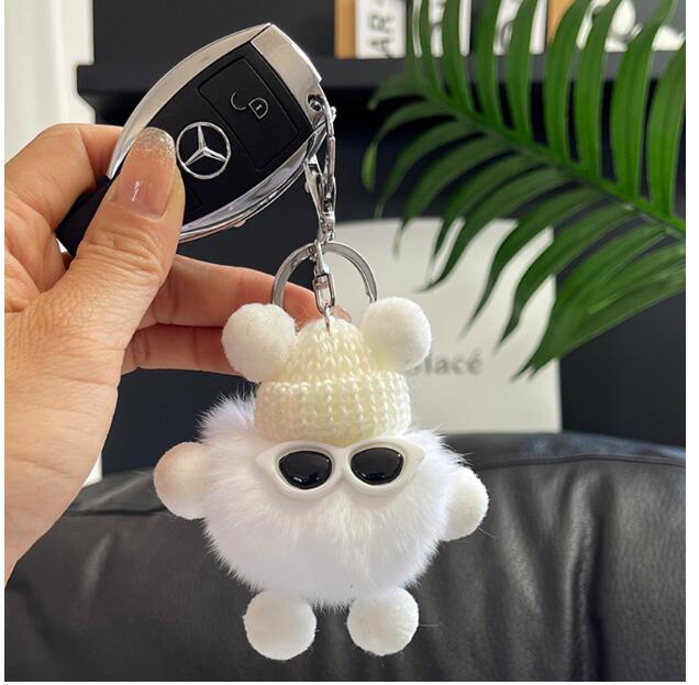 キーホルダー 可愛い バッグチャーム アクセサリー キーチェーン