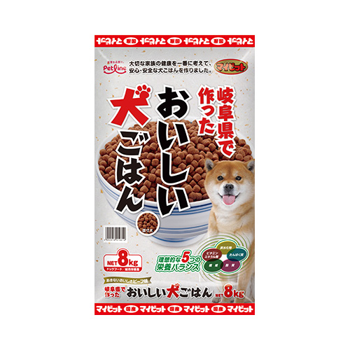 ［ペットライン］マイビット 岐阜県で作ったおいしい犬ごはん 8kg