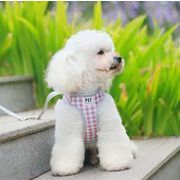 ペット用品　韓国風　トラクションロープ+ベスト2点セット，ペットリーシュ   可愛い  犬用
